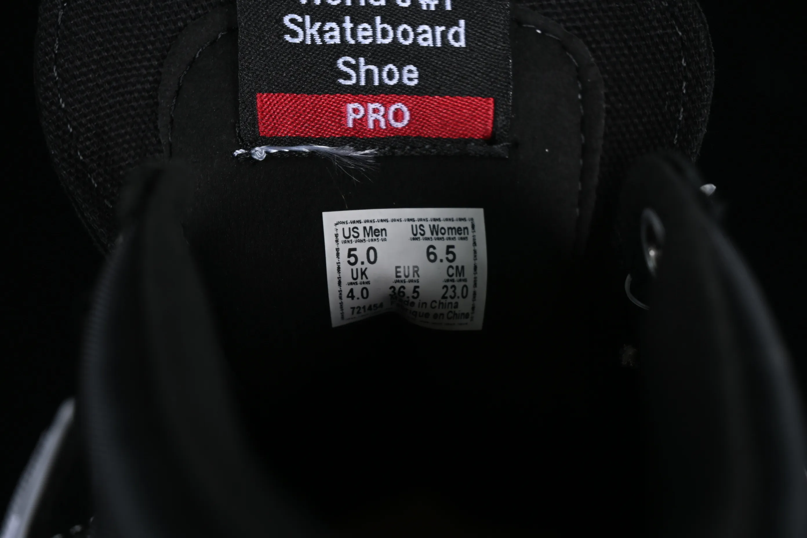All categories Vans Vans series Vans Mid Vans China Vans Sk8-Mid Pro Antihero cooperation model mid-top professional skateboard shoes VN0A7TNH2D9